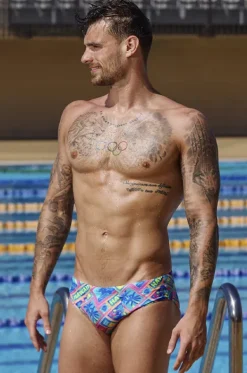 Briefs^Funky Trunks Mens Coco Canel Brief Multi