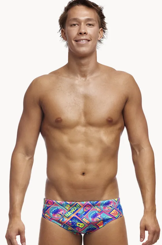 Briefs^Funky Trunks Mens Coco Canel Brief Multi