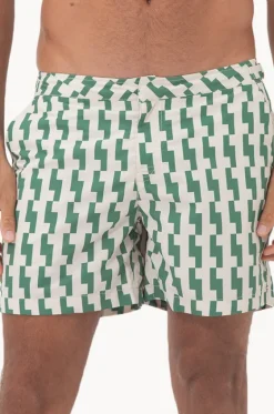 Boardshorts^Coast Mens Elm Rock Swim Short Green