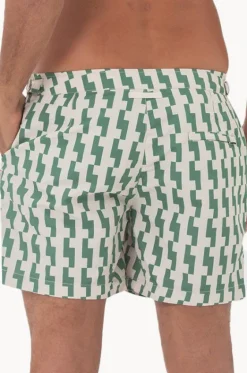 Boardshorts^Coast Mens Elm Rock Swim Short Green