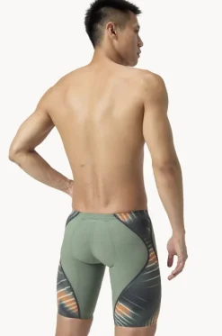 Fastskin Racing Suits|Jammers^Speedo Mens Fastskin LZR Pure Intent 2.0 Jammer Green/orange