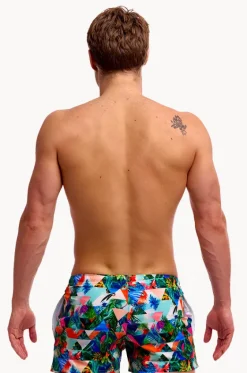 Boardshorts^Funky Trunks Mens Palm Prism Shorty Short Multi