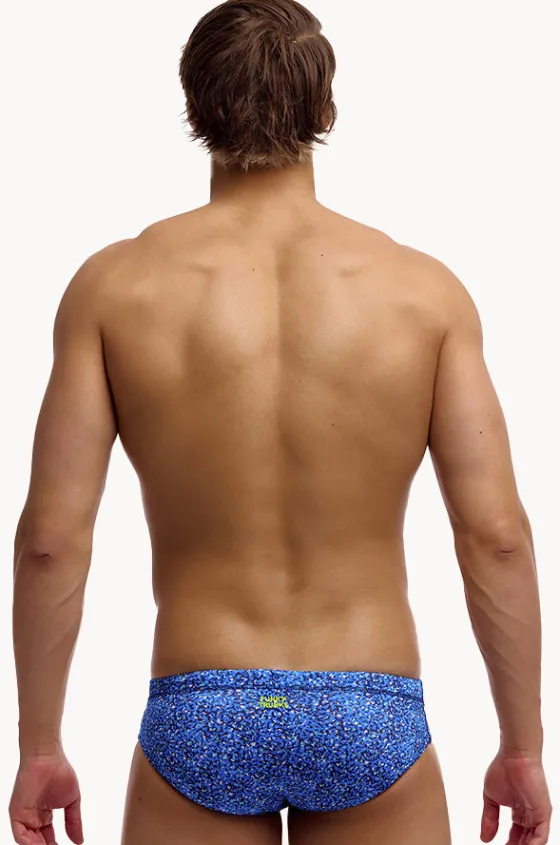 Briefs^Funky Trunks Mens Pebble Beach Brief Blue