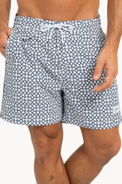 Boardshorts^Coast Mens Portofino Boardshort Navy/White