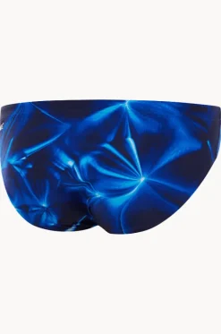 Briefs^Speedo Mens Print Brief Black/blue