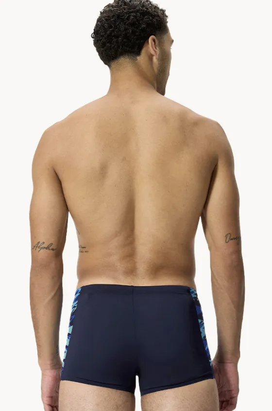 Trunks^Speedo Mens Print Spliced Aquashort