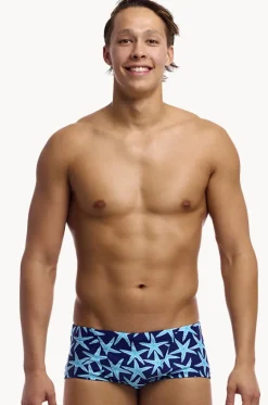 Trunks^Funky Trunks Mens See Stars Trunk Navy/blue