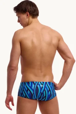 Trunks^Funky Trunks Mens Snork City Trunk Blue