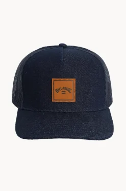 Headwear^Billabong Mens Stacked Trucker Cap Midnight