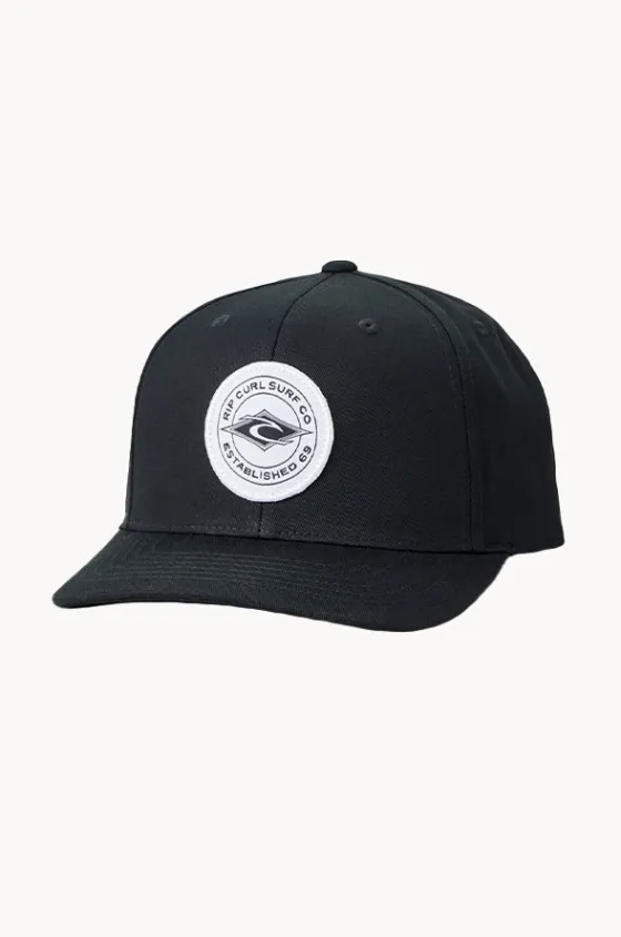 Headwear^Rip Curl Mens Stapler SB Cap Black