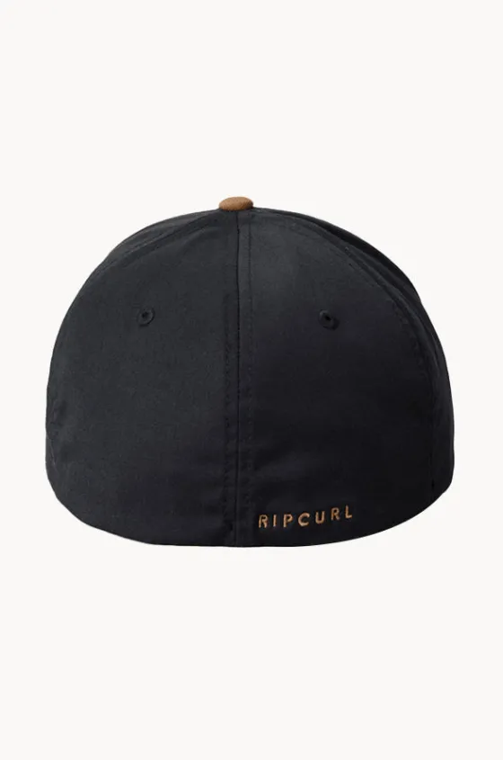 Headwear^Rip Curl Mens Tepan 2.0 Flexfit Cap Black/tan