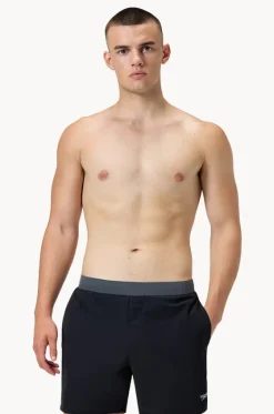 Boardshorts^Speedo Mens The Lookout Solid 16" Volley Boardshort Black