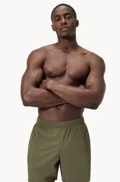 Boardshorts^Speedo Mens The Lookout Solid 16" Volley Boardshort Olive