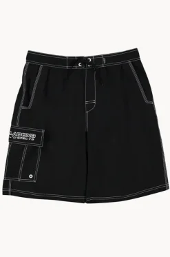 Boardshorts^Billabong Mens Throw On Boardshort Black