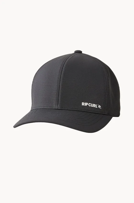 Headwear^Rip Curl Mens Vaporcool Phaser Flexfit Cap Black