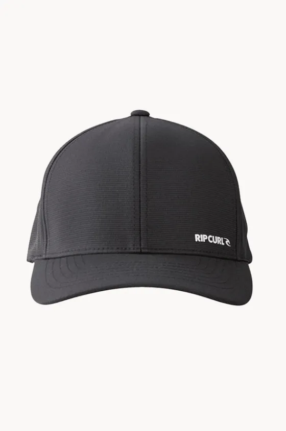 Headwear^Rip Curl Mens Vaporcool Phaser Flexfit Cap Black