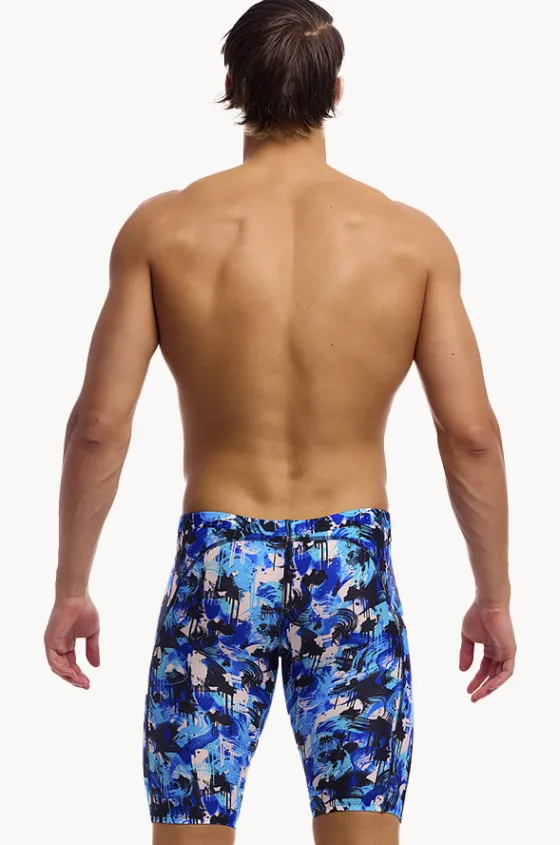 Jammers^Funky Trunks Mens You Messer Jammer Blue/black