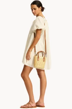 Travel|Bags^Seafolly Micro Tote Bag Natural