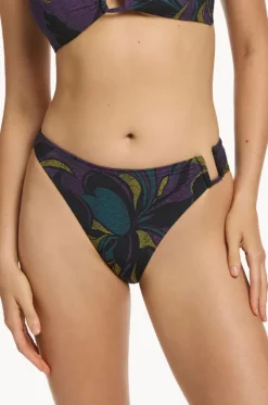 Bottoms^Jets Midnight Tropical High Leg Pant Amethyst