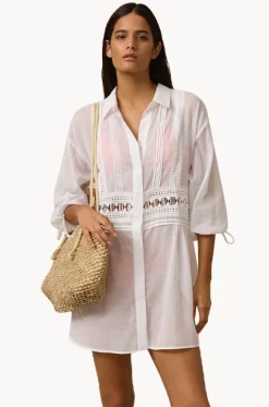 Overswim^Monte u0026 Lou M&L Newport Shirt WHITE