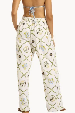 Pants^Seafolly Modern Romance Tailored Wide Leg Pant WHITE