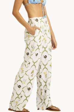 Pants^Seafolly Modern Romance Tailored Wide Leg Pant WHITE