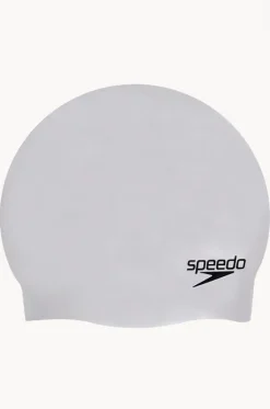 Swim Caps^Speedo Moulded Silicone Cap Chrome