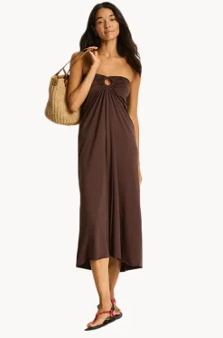 Skirts^Sea Level Mythos Ring Cover Up Skirt Cocoa