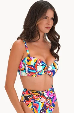Bikini Tops^Moontide Nadia DD/E Cup Bandeau Multi