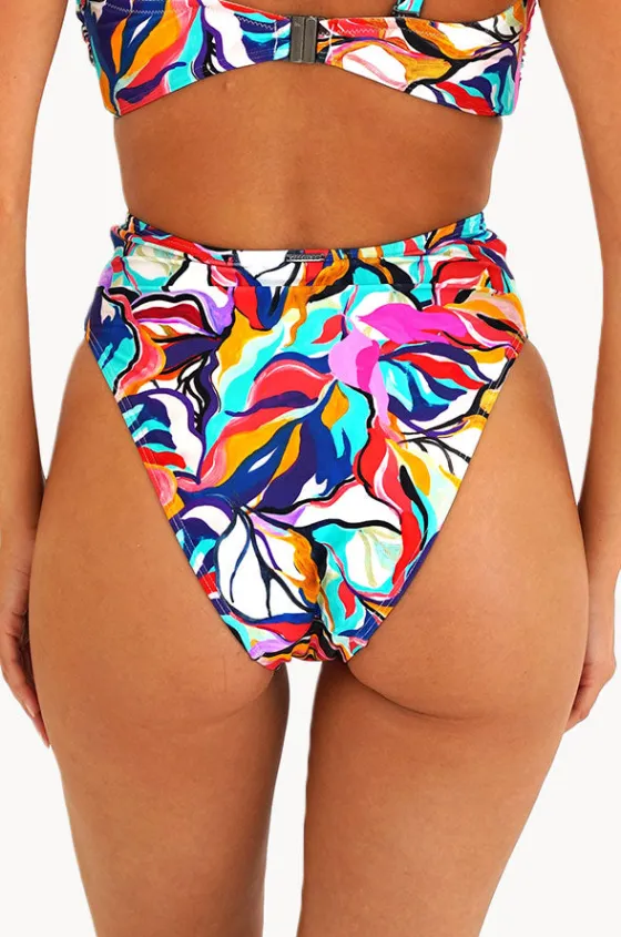 Bottoms^Moontide Nadia High Leg Gathered Pant Multi