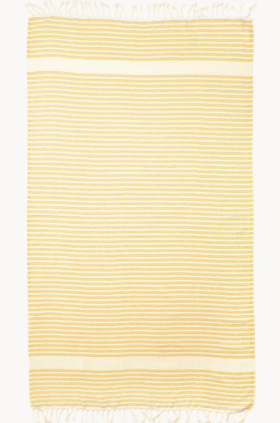 Travel|Towels^Havlu Nazar Turkish Towel Nazar yellow