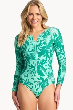 Rashies & Sunsuits^Sunseeker Neverland Seasport Sunsuit Envy