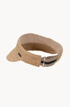 Headwear^Rigon Noosa Raffia Visor Natural