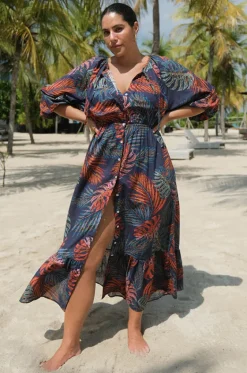 Dresses^Artesands Nu Ornare Elgar Maxi Dress Navy