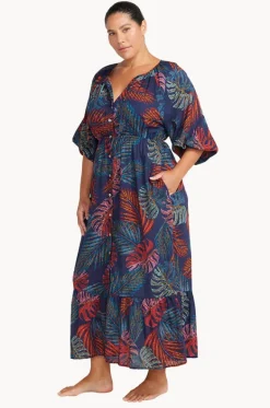 Dresses^Artesands Nu Ornare Elgar Maxi Dress Navy
