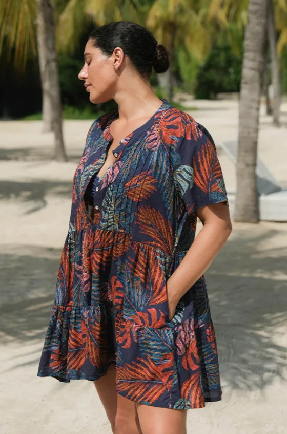 Dresses^Artesands Nu Ornare Gershwin Short Dress Navy