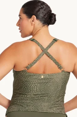 Tankini Tops^Artesands Onda Perspective Botticelli Tankini Separate Olive