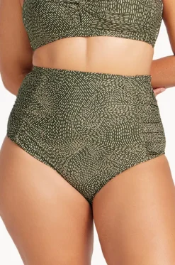 Bottoms^Artesands Onda Perspective Raphael High Waist Pant Olive