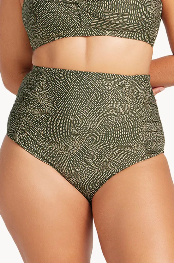 Bottoms^Artesands Onda Perspective Raphael High Waist Pant Olive