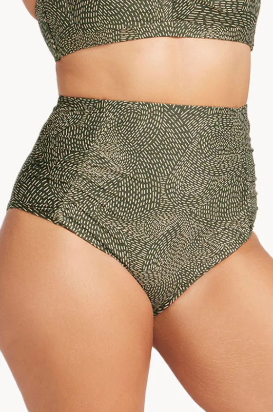 Bottoms^Artesands Onda Perspective Raphael High Waist Pant Olive