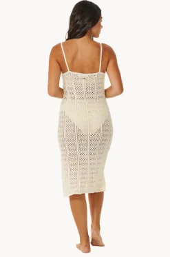 Dresses^Rip Curl Pacific Dreams Crochet Dress Natural