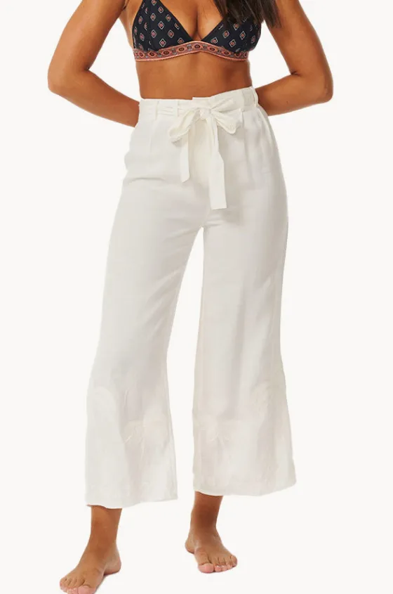 Pants^Rip Curl Pacific Dreams Embroidered Pant Cream