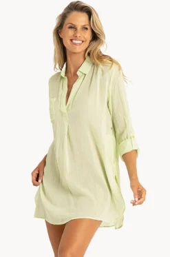 Overswim^Sunseeker Painters Shirt Lime