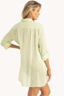 Overswim^Sunseeker Painters Shirt Lime