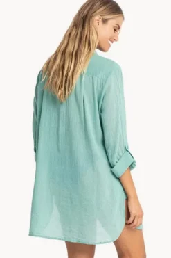 Overswim^Sunseeker Painters Shirt Moss