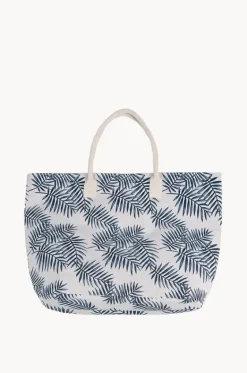 Beach Bags|Bags^Cherry Red Palm Bag Navy