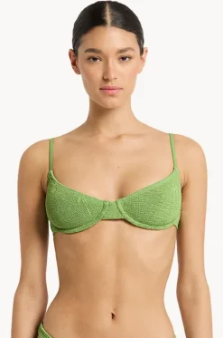 Bikini Tops^Bond-eye Palm Gracie Balconette Matcha
