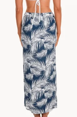 Sarongs^Bodacious Palm Tube Sarong Navy