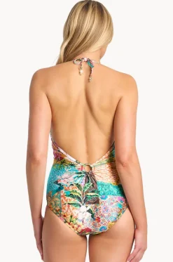 One Pieces^Sunseeker Papaya Double Ring One Piece Multi