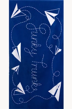 Sport Towels^Funky Trunks Paper Plain Towel Navy